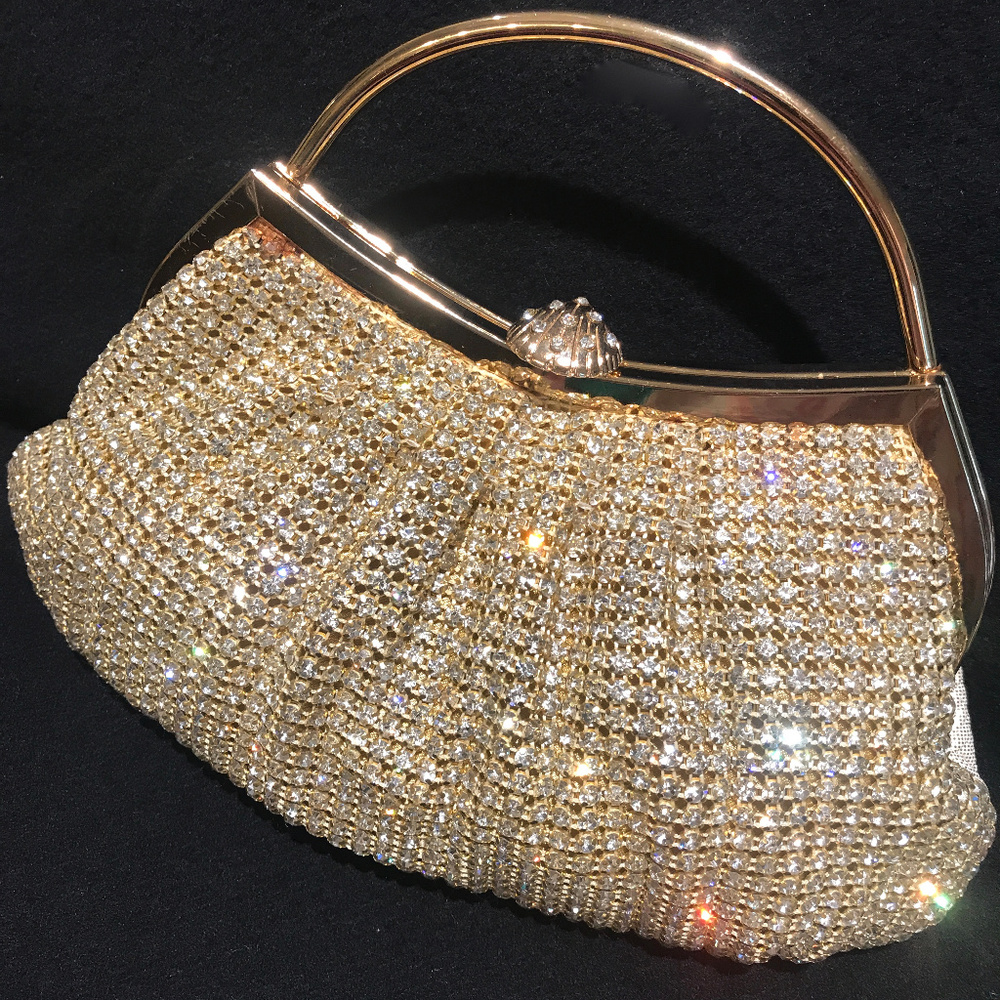 New Rhinestones Evening Purse/Crossbody bag